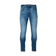 Slim-fit Jeans Don The Fuller , Blue , Heren