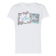 T-Shirts Liu Jo , White , Dames
