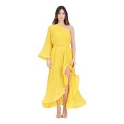 Party Dresses Simona Corsellini , Yellow , Dames