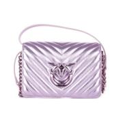 Shoulder Bags Pinko , Purple , Dames