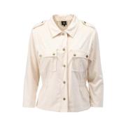 K-Design blazer Y910 K-Design , White , Dames