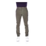 Slim-fit Trousers Dondup , Green , Heren