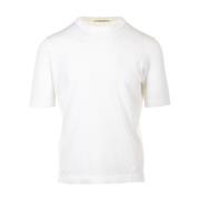 Witte T-shirts en Polos Straight Fit Filippo De Laurentiis , White , H...