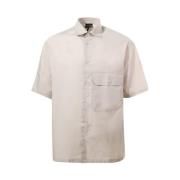 Short Sleeve Shirts Emporio Armani , Gray , Heren