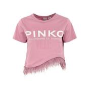 Veren Zoom Longsleeve T-shirt Pinko , Pink , Dames