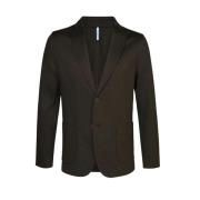 Gebreide Blazer Profuomo , Brown , Heren