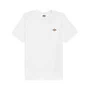 T-Shirts Dickies , White , Dames