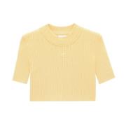 Tops Courrèges , Yellow , Dames