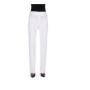 Wide Trousers Liu Jo , White , Dames