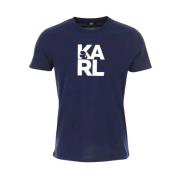 T-Shirts Karl Lagerfeld , Blue , Heren