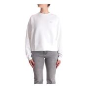 Sweatshirts Lacoste , White , Dames