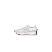 Witte Leren Rubberen Zool Sneakers New Balance , White , Dames