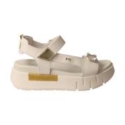 Flat Sandals Nerogiardini , White , Dames