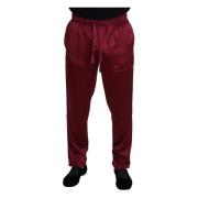 Slim-fit Trousers Dolce & Gabbana , Red , Heren