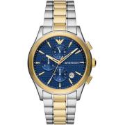Chronograaf horloge voor mannen Emporio Armani , Blue , Heren