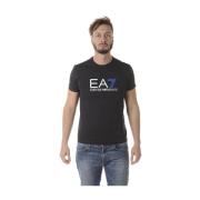 Sweatshirt T-shirt Combo Emporio Armani EA7 , Black , Heren