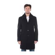 Serious Fur Trim Jas Jas Daniele Alessandrini , Black , Heren