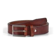 Bruin leren riem Matthew Howard London , Brown , Heren