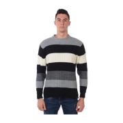 Klassieke Sweater Pullover Daniele Alessandrini , Multicolor , Heren