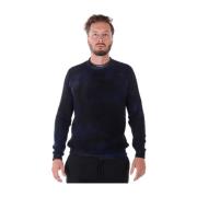 Sweatshirts Daniele Alessandrini , Blue , Heren