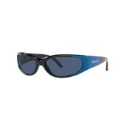 Black Blue Catfish Sunglasses Arnette , Multicolor , Heren