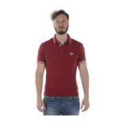 Polo Shirts Emporio Armani , Red , Heren