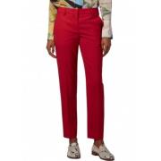 Slim-fit Trousers Paul Smith , Red , Dames