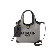 Canvas handbags Balmain , Black , Dames