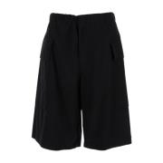 Zwarte Broek Shorts Jil Sander , Black , Heren
