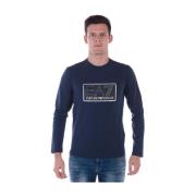 Sweatshirts Emporio Armani EA7 , Blue , Heren