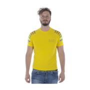 Sweatshirt T-Shirt Combo Emporio Armani EA7 , Yellow , Heren