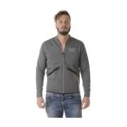 Capuchontrui Emporio Armani EA7 , Gray , Heren