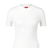 T-Shirts Hugo Boss , White , Dames