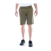 Stijlvolle Denim Shorts Daniele Alessandrini , Green , Heren