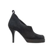 Pre-owned Suede heels Rick Owens Pre-owned , Black , Dames