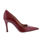 Dames Lakleren Pump Rood Paris Punk , Red , Dames