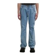 Straight Jeans Andersson Bell , Blue , Heren