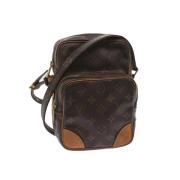 Pre-owned Canvas louis-vuitton-bags Louis Vuitton Vintage , Brown , Da...