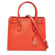 Pre-owned Leather totes Michael Kors Pre-owned , Red , Dames