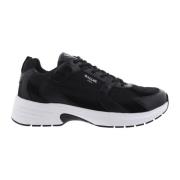 Heren Holloway Sneaker Zwart Mallet Footwear , Black , Heren