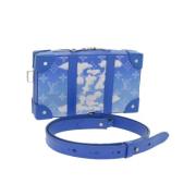 Pre-owned Leather louis-vuitton-bags Louis Vuitton Vintage , Blue , Da...