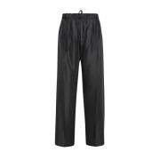 Trousers Forte Forte , Black , Dames