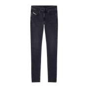 Slim-fit Jeans Diesel , Black , Heren