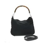 Pre-owned Nylon gucci-bags Gucci Vintage , Black , Dames