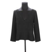 Pre-owned Polyester tops Chloé Pre-owned , Black , Dames