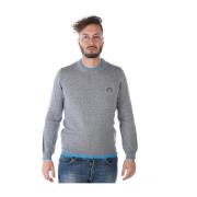 Gezellig Gebreide Trui Pullover Kenzo , Gray , Heren