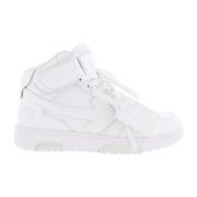 Dames Out Of Office Mid Sneaker Wit Off White , White , Dames