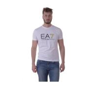 Sweatshirt T-shirt Emporio Armani EA7 , White , Heren