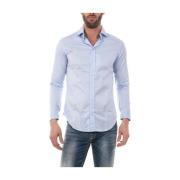 Casual Button-Up Overhemd Armani , Blue , Heren
