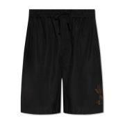Short Shorts Emporio Armani , Black , Heren